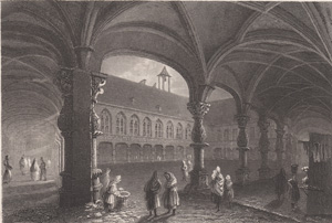 The Court of the Palace of the Prince Bishop of Liege
